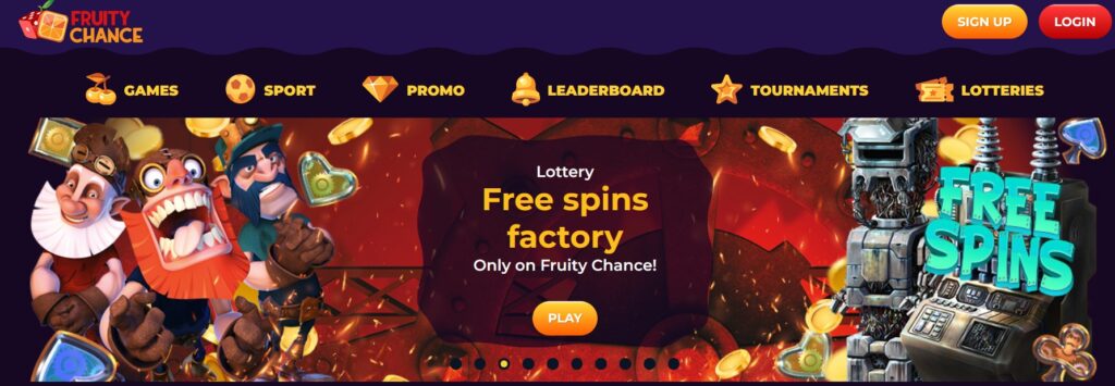 Fruity Chance casino review.