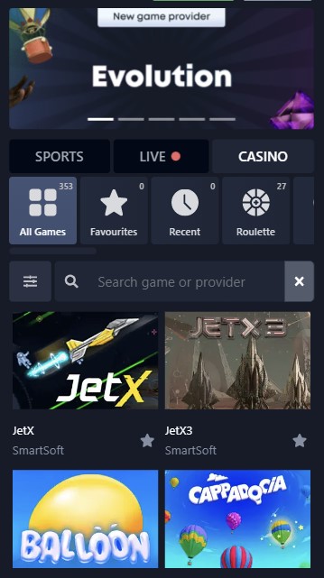 Sportbet.one casino review.