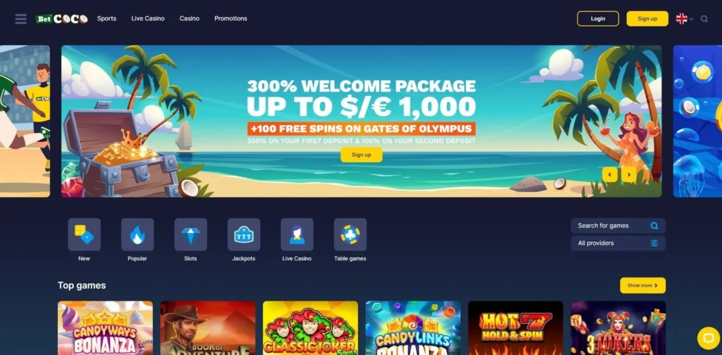 BetCoco Casino review.