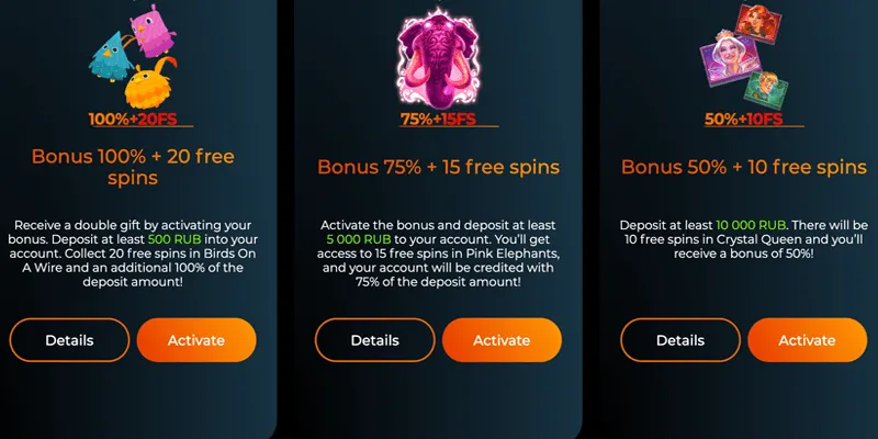 Fortune Clock Casino promo.