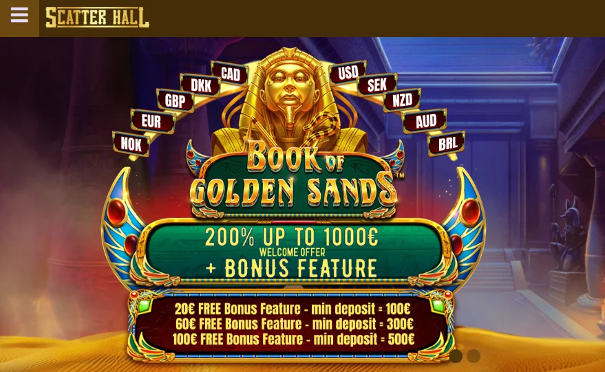 ScatterHall Casino Features