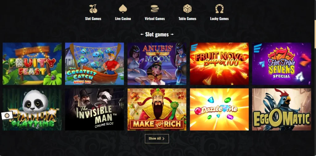 Best Games by Harry's Casino.