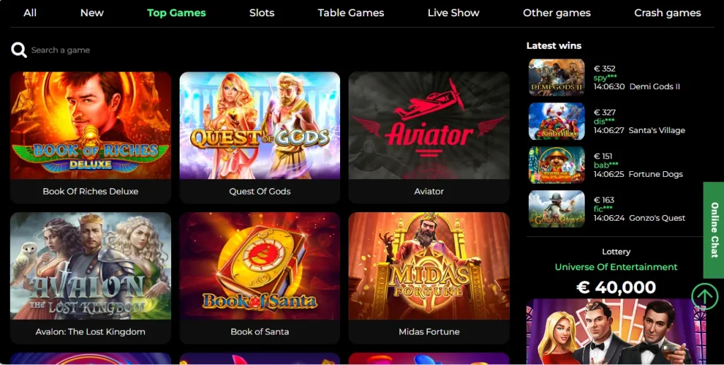 Top Games by Fire Scatters Casino.