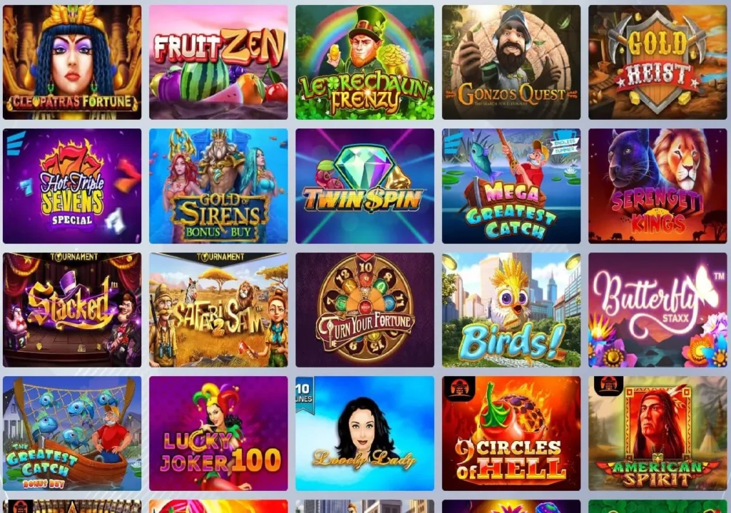 Games at Non-Gamstop casino