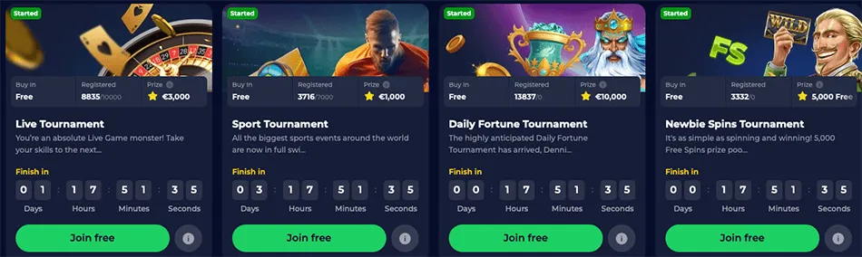 NineWin Casino bonuses