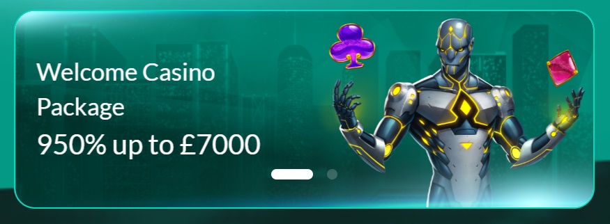 Welcome bonus at NonStop Casino