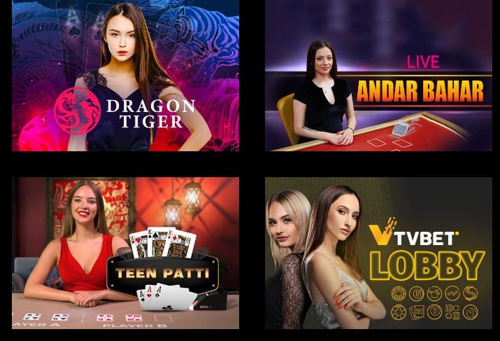 Live games at Tropic Slots Casino