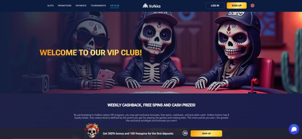 Vulkka Casino Vip Club